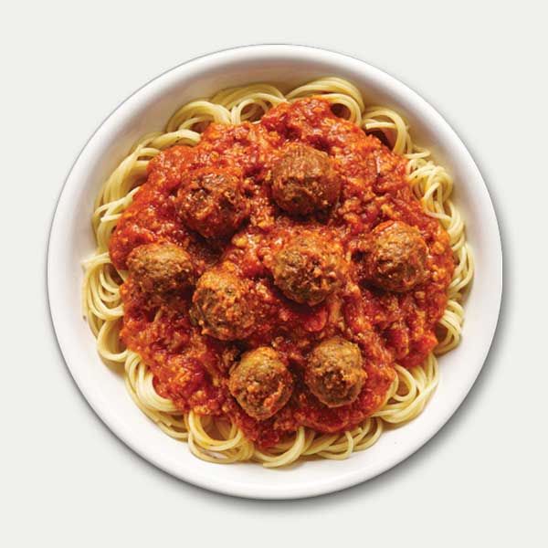 Spaghetto con albóndigas