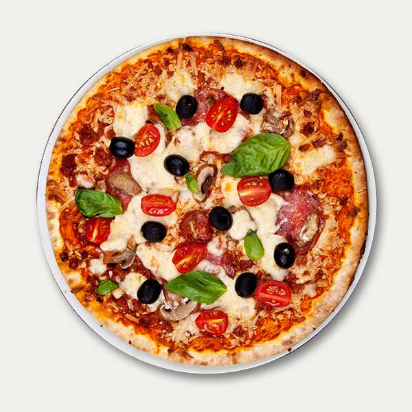 Pizza Champiñons i olives